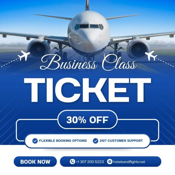 Flights Booking Up To 30% Off For Oneway Business and First Class
