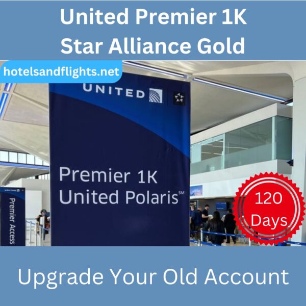 United Airlines Premier 1K/Star Alliance Gold 120 Days & Challenge 2025
