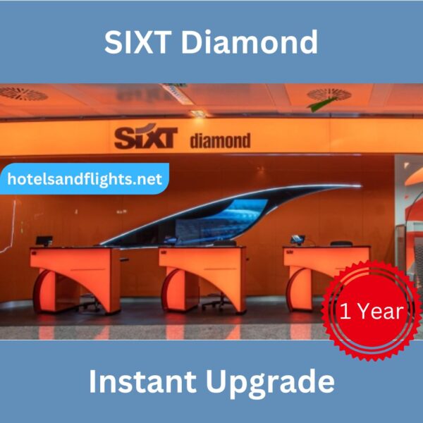 SIXT Diamond Membership Upgrade 2025 for 1 Year